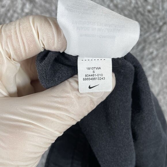 Nike Jogger Pants Men's Size Small Black Sweatpants Lounge Activewear Drawstring - Picture 4 of 8